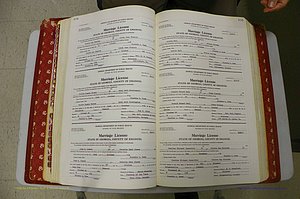 Emanuel Co, GA, Marriages Book M, 1962 - 1974, P 134-135.JPG