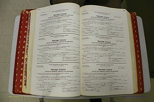 Emanuel Co, GA, Marriages Book M, 1962 - 1974, P 144-145.JPG