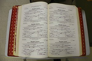 Emanuel Co, GA, Marriages Book M, 1962 - 1974, P 160-161.JPG