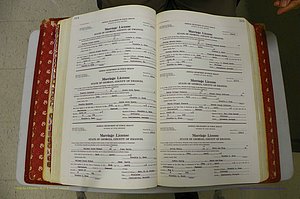 Emanuel Co, GA, Marriages Book M, 1962 - 1974, P 164-165.JPG