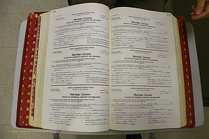 Emanuel Co, GA, Marriages Book M, 1962 - 1974, P 208-209.JPG