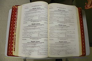 Emanuel Co, GA, Marriages Book M, 1962 - 1974, P 212-213.JPG