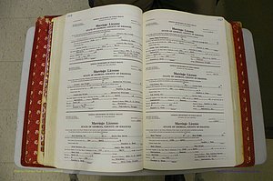 Emanuel Co, GA, Marriages Book M, 1962 - 1974, P 216-217.JPG