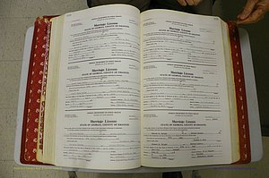 Emanuel Co, GA, Marriages Book M, 1962 - 1974, P 230-231.JPG