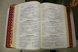 Emanuel Co, GA, Marriages Book M, 1962 - 1974, P 262-263.JPG