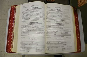Emanuel Co, GA, Marriages Book M, 1962 - 1974, P 298-299.JPG