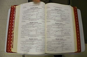 Emanuel Co, GA, Marriages Book M, 1962 - 1974, P 300-301.JPG
