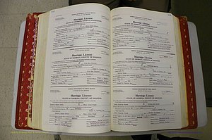 Emanuel Co, GA, Marriages Book M, 1962 - 1974, P 302-303.JPG