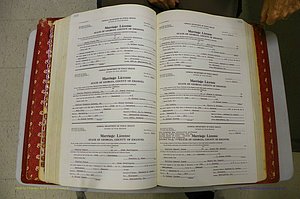 Emanuel Co, GA, Marriages Book M, 1962 - 1974, P 312-313.JPG