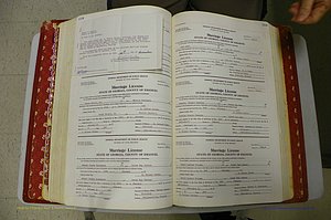 Emanuel Co, GA, Marriages Book M, 1962 - 1974, P 318-319.JPG