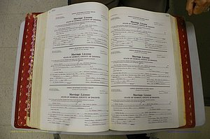Emanuel Co, GA, Marriages Book M, 1962 - 1974, P 320-321.JPG