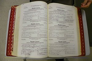 Emanuel Co, GA, Marriages Book M, 1962 - 1974, P 334-335.JPG