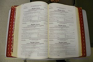 Emanuel Co, GA, Marriages Book M, 1962 - 1974, P 344-345.JPG