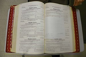 Emanuel Co, GA, Marriages Book M, 1962 - 1974, P 350-351.JPG