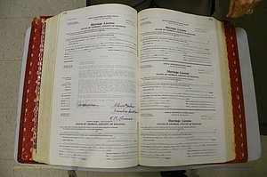 Emanuel Co, GA, Marriages Book M, 1962 - 1974, P 350-351a.JPG