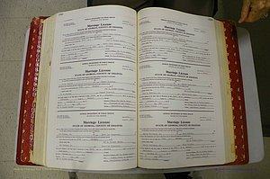 Emanuel Co, GA, Marriages Book M, 1962 - 1974, P 392-393.JPG