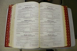 Emanuel Co, GA, Marriages Book M, 1962 - 1974, P 408-409.JPG