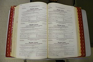 Emanuel Co, GA, Marriages Book M, 1962 - 1974, P 412-413.JPG