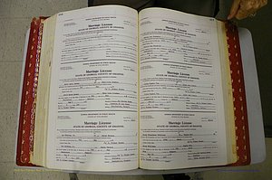 Emanuel Co, GA, Marriages Book M, 1962 - 1974, P 416-417.JPG