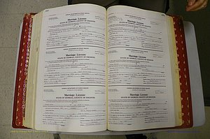 Emanuel Co, GA, Marriages Book M, 1962 - 1974, P 452-453.JPG