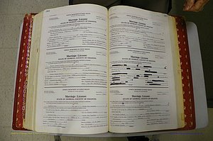 Emanuel Co, GA, Marriages Book M, 1962 - 1974, P 456-457.JPG