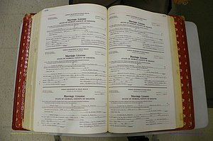 Emanuel Co, GA, Marriages Book M, 1962 - 1974, P 496-497.JPG