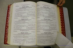 Emanuel Co, GA, Marriages Book M, 1962 - 1974, P 528-529.JPG