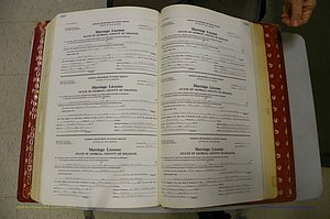 Emanuel Co, GA, Marriages Book M, 1962 - 1974, P 540-541.JPG