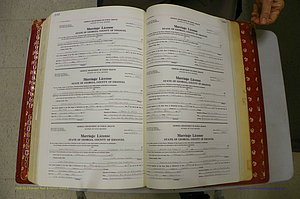 Emanuel Co, GA, Marriages Book M, 1962 - 1974, P 542-543.JPG