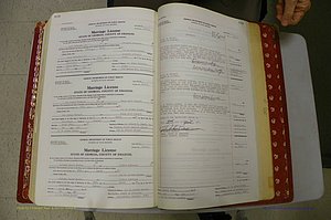 Emanuel Co, GA, Marriages Book M, 1962 - 1974, P 570-571.JPG