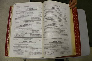 Emanuel Co, GA, Marriages Book M, 1962 - 1974, P 580-581.JPG
