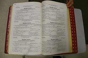 Emanuel Co, GA, Marriages Book M, 1962 - 1974, P 584-585.JPG