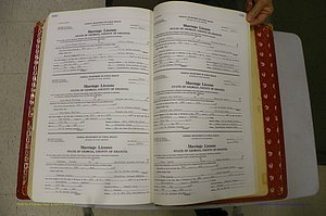 Emanuel Co, GA, Marriages Book M, 1962 - 1974, P 590-591.JPG
