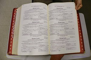 Emanuel Co, GA, Marriages Book N, 1971 - 1979, P 594-595.JPG