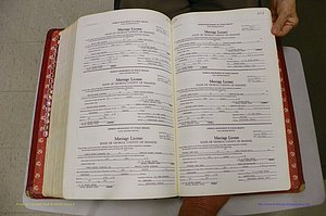 Emanuel Co, GA, Marriages Book N, 1971 - 1979, P 608-609.JPG