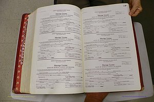 Emanuel Co, GA, Marriages Book N, 1971 - 1979, P 612-613.JPG