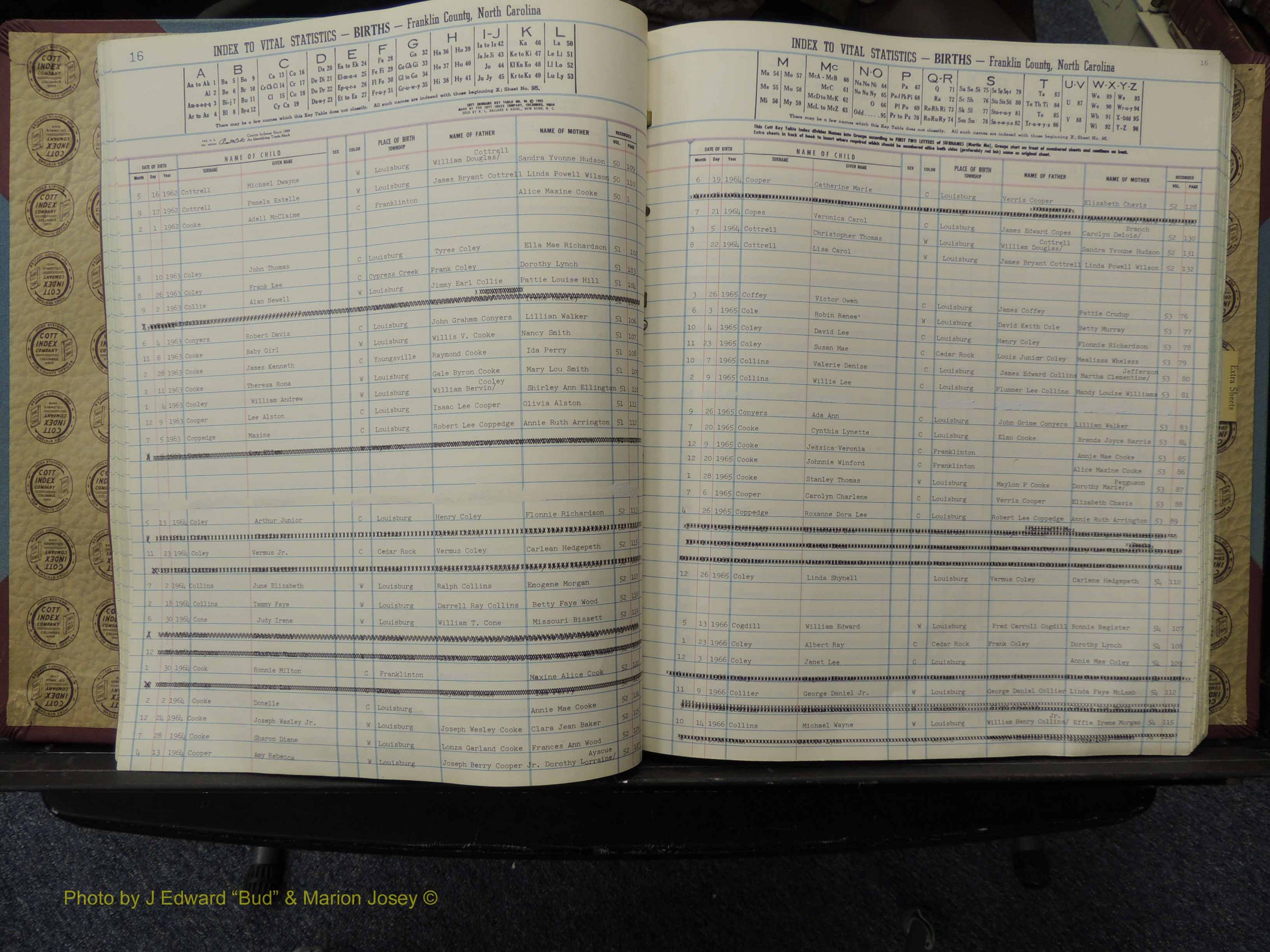 Franklin Co, NC, Births, A-Z, 1961-1981 (137).JPG