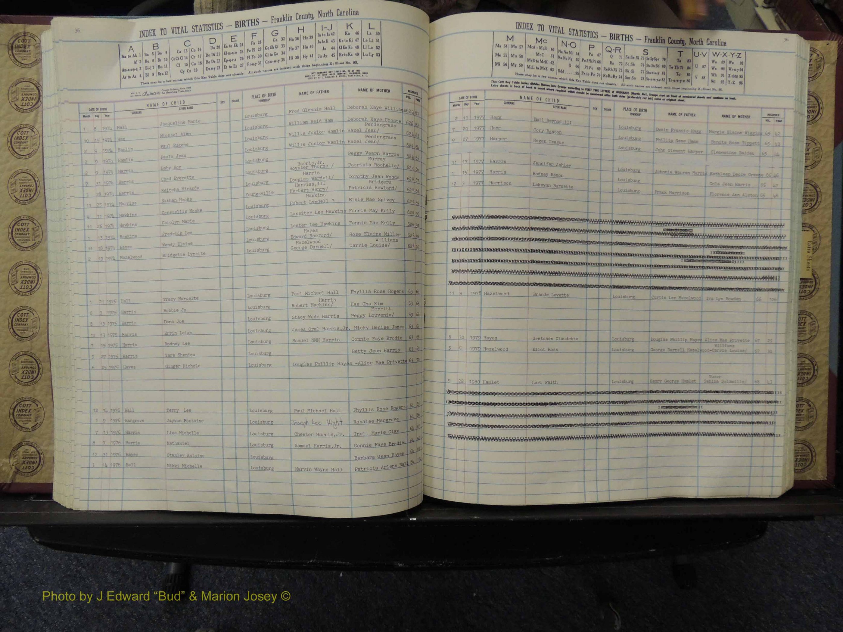 Franklin Co, NC, Births, A-Z, 1961-1981 (182).JPG