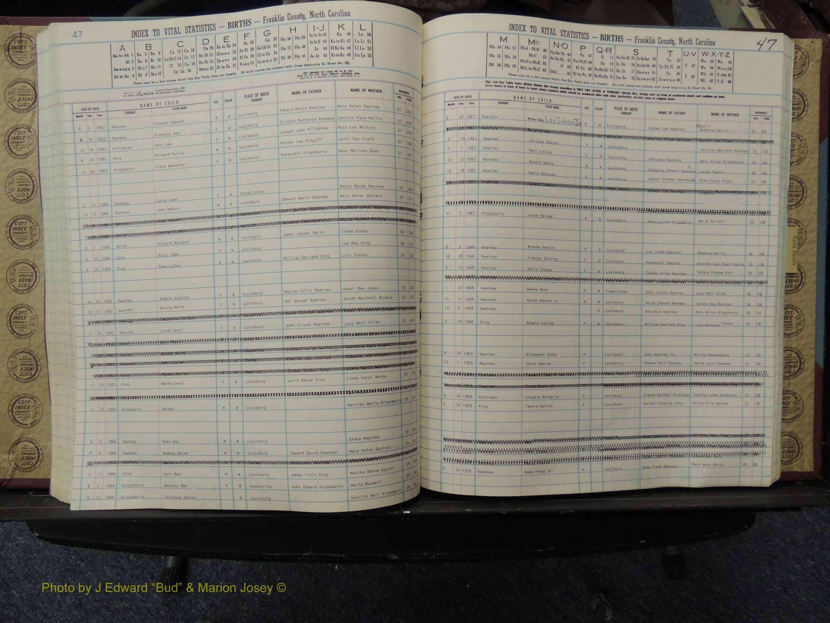 Franklin Co, NC, Births, A-Z, 1961-1981 (205).JPG