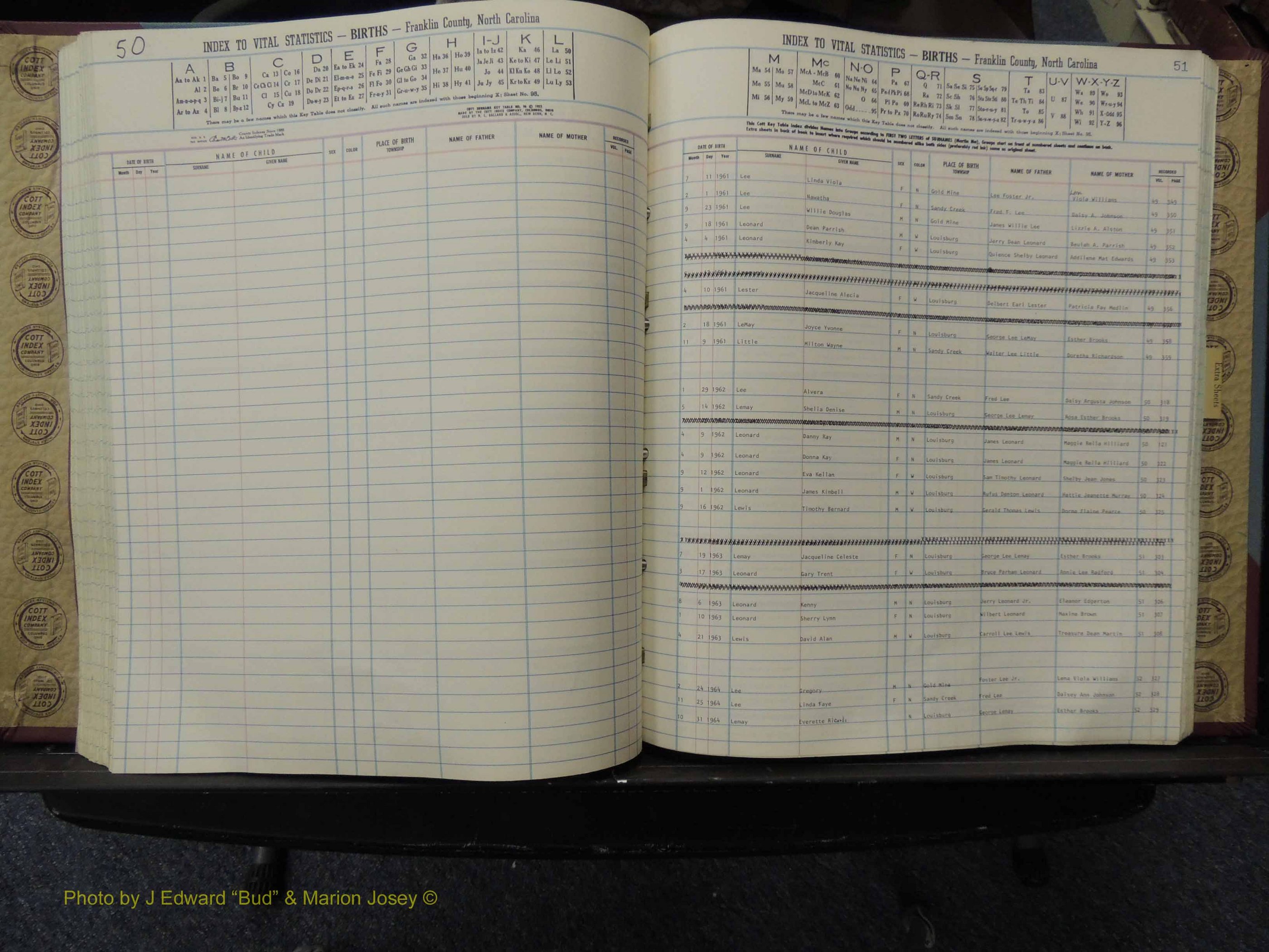 Franklin Co, NC, Births, A-Z, 1961-1981 (211).JPG