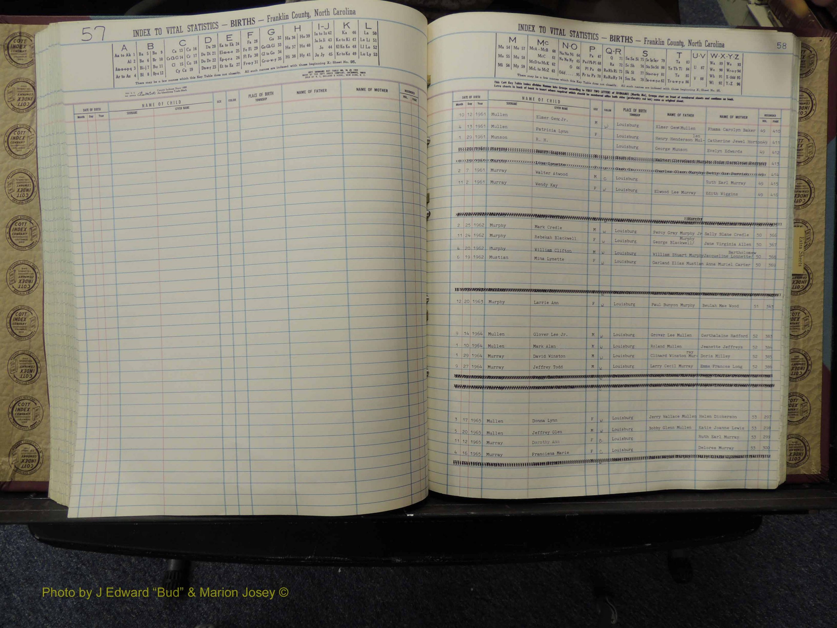 Franklin Co, NC, Births, A-Z, 1961-1981 (227).JPG