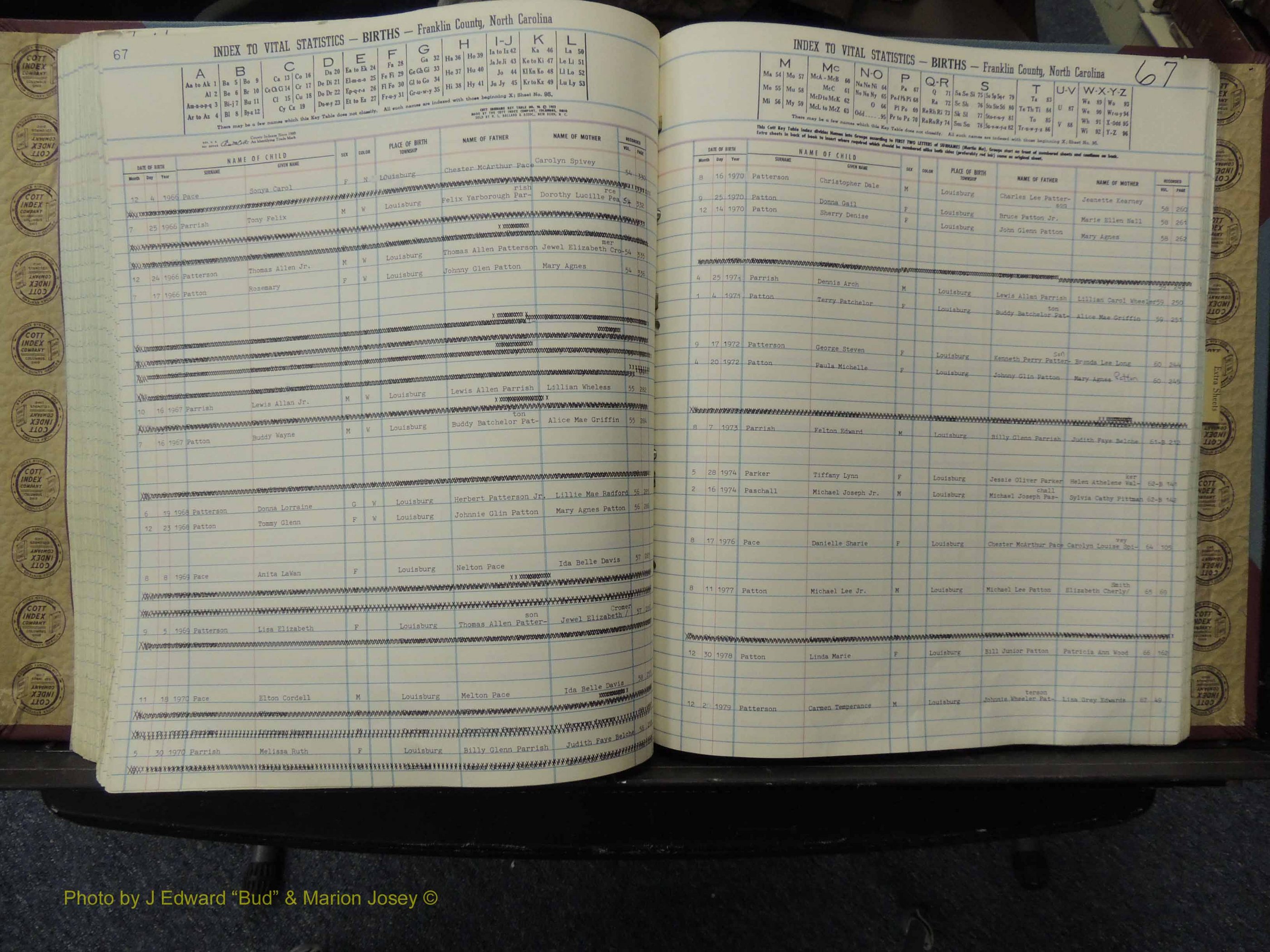Franklin Co, NC, Births, A-Z, 1961-1981 (242).JPG