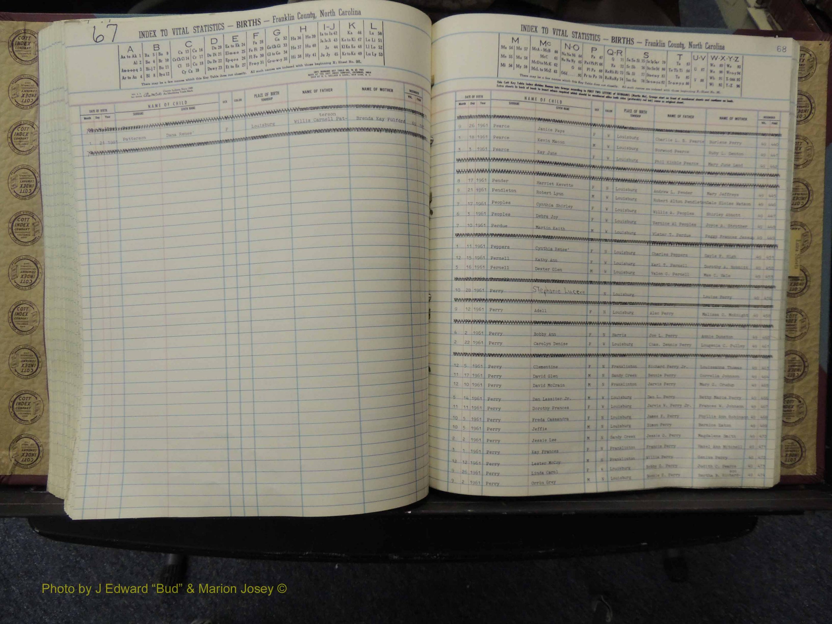 Franklin Co, NC, Births, A-Z, 1961-1981 (243).JPG
