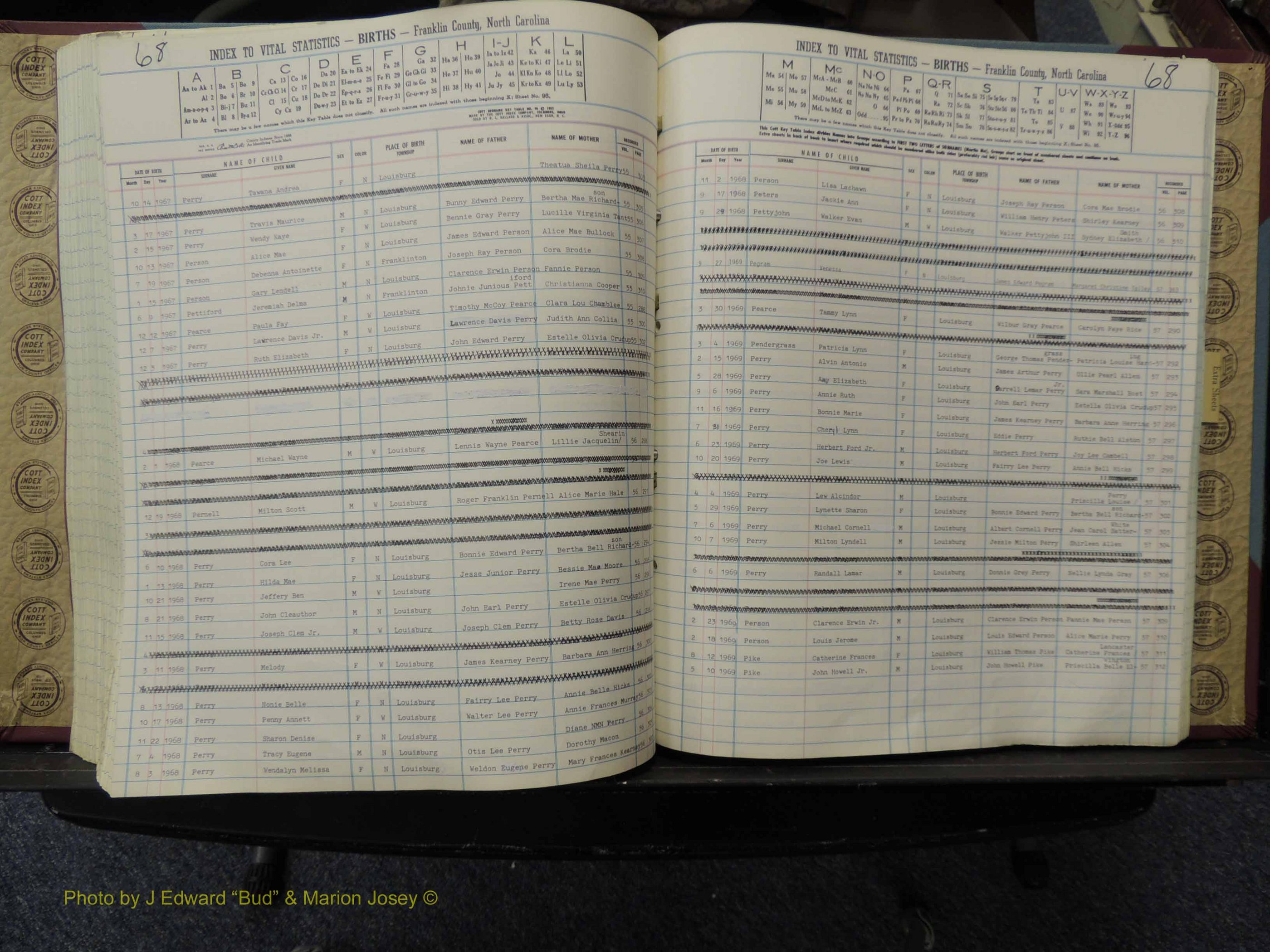 Franklin Co, NC, Births, A-Z, 1961-1981 (247).JPG