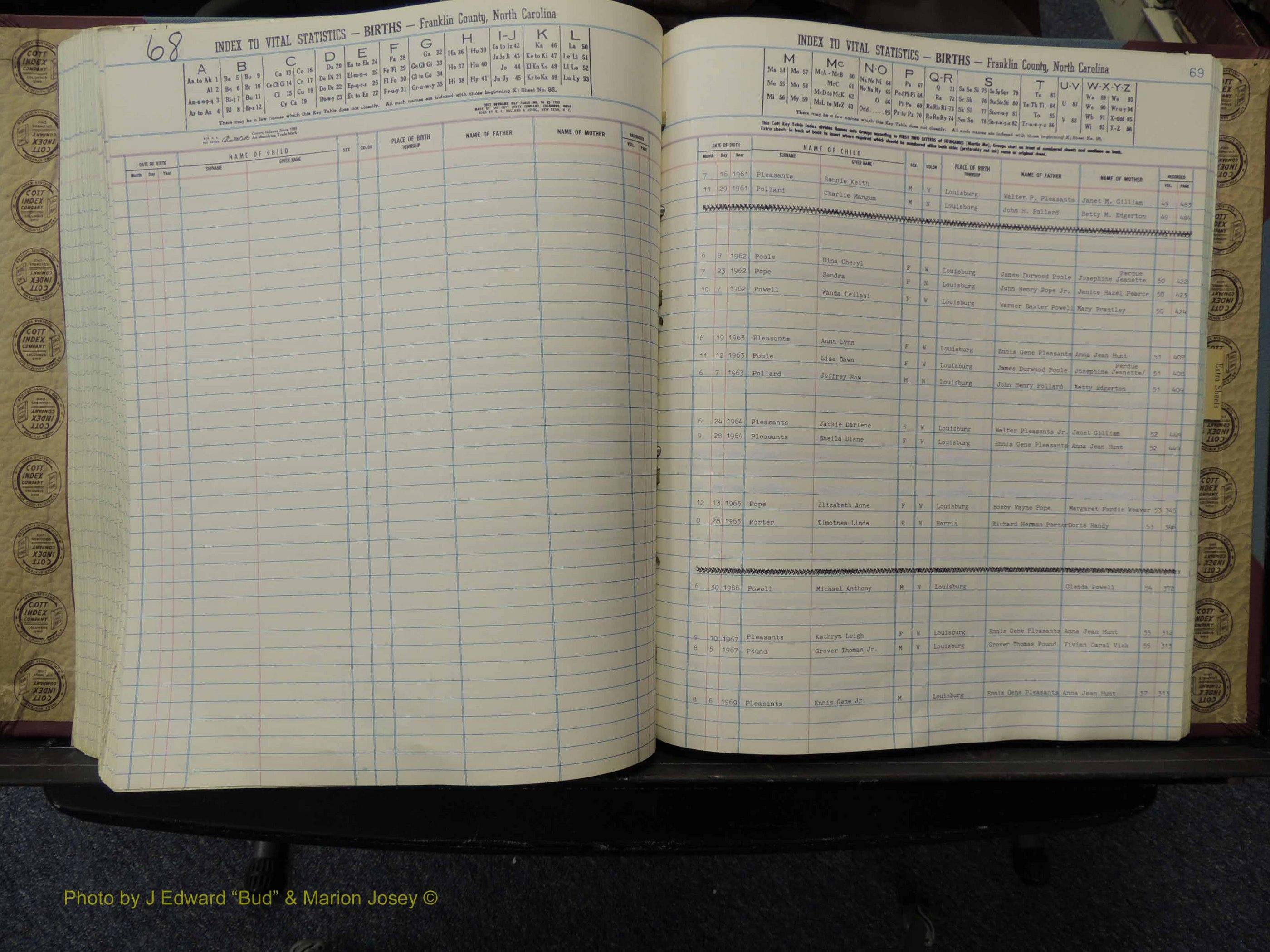 Franklin Co, NC, Births, A-Z, 1961-1981 (251).JPG
