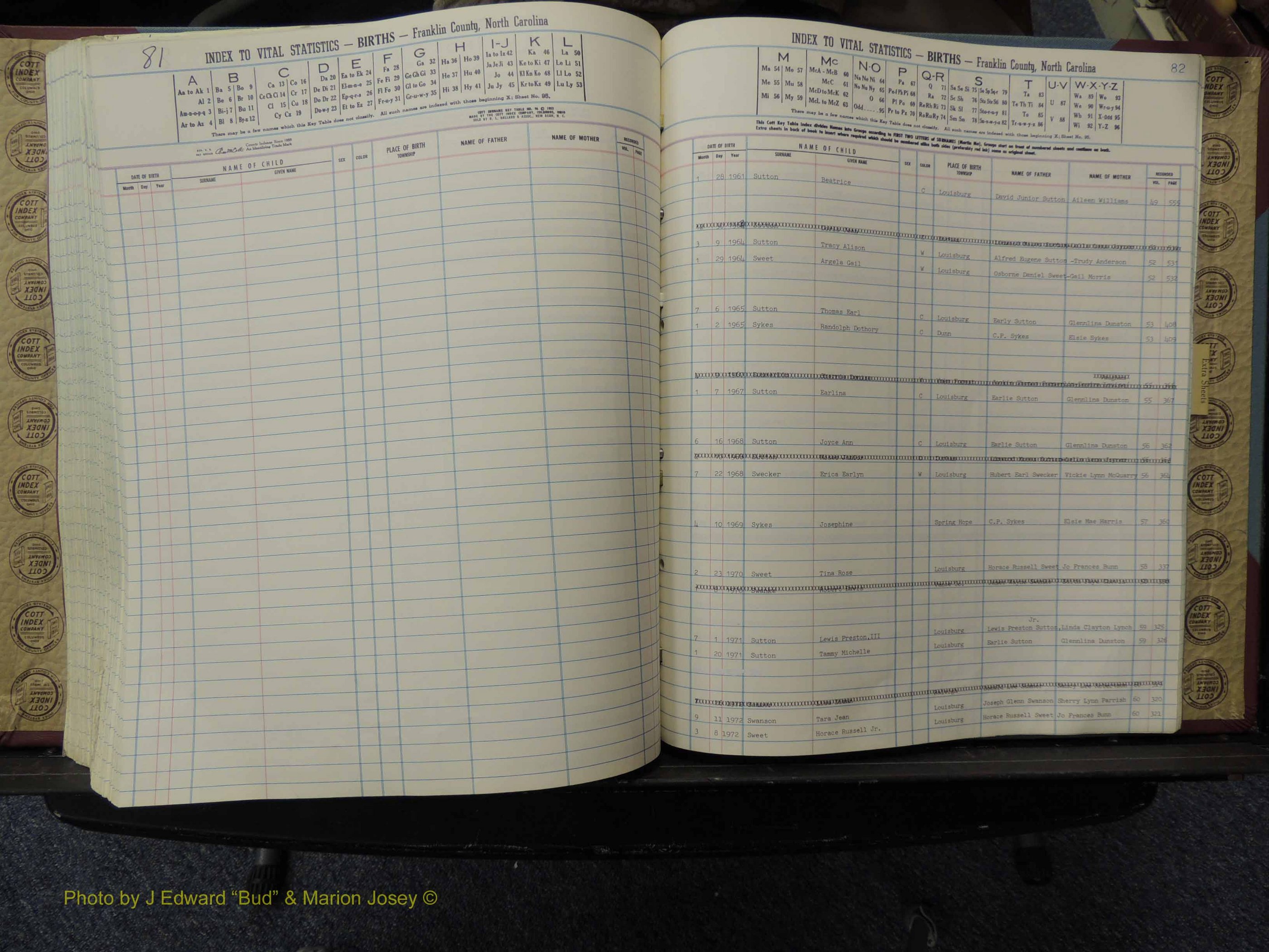 Franklin Co, NC, Births, A-Z, 1961-1981 (279).JPG