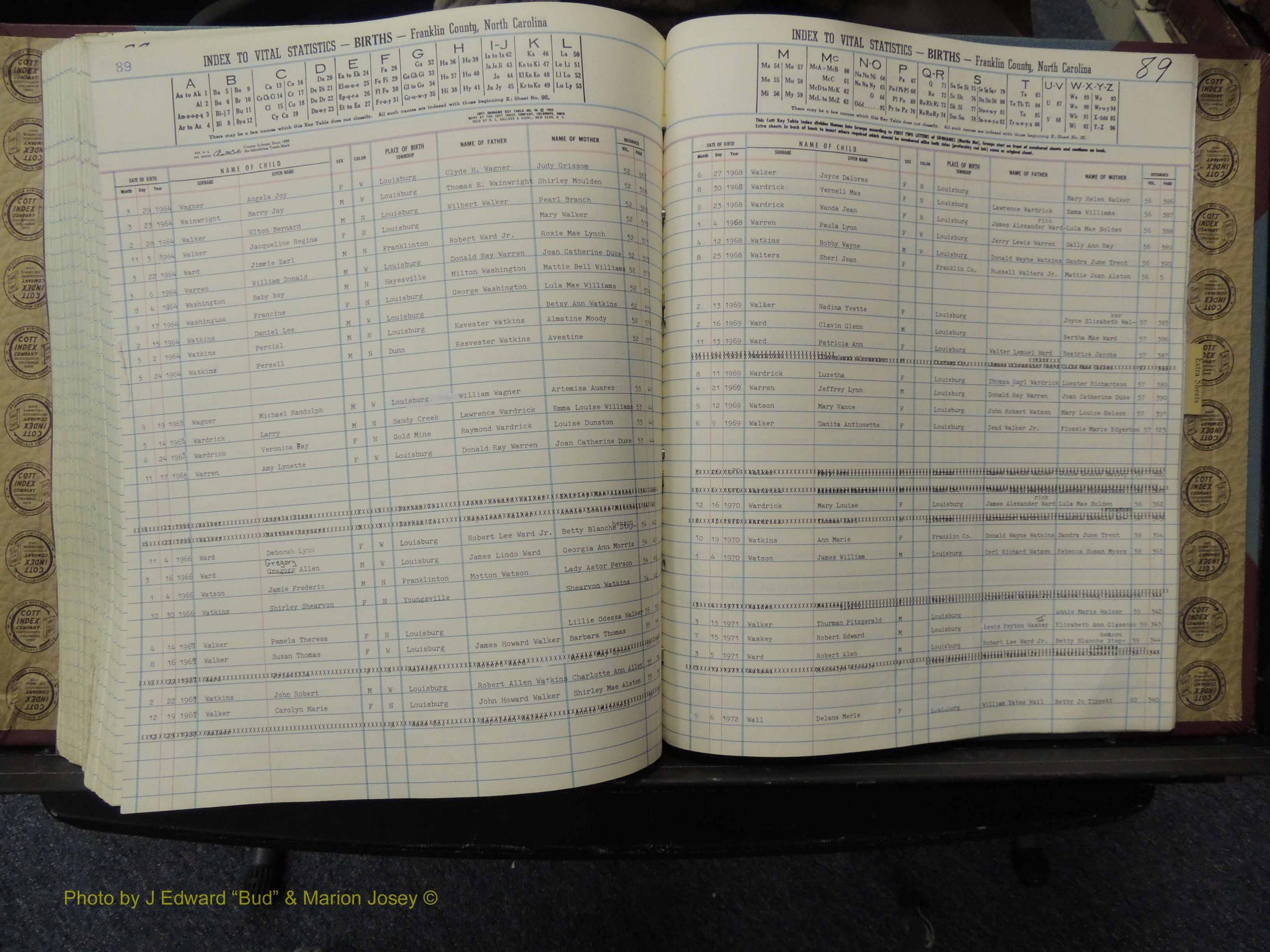 Franklin Co, NC, Births, A-Z, 1961-1981 (293).JPG