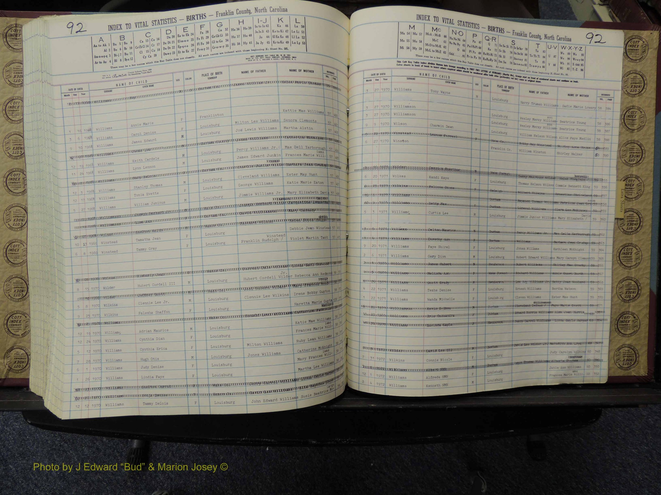 Franklin Co, NC, Births, A-Z, 1961-1981 (303).JPG