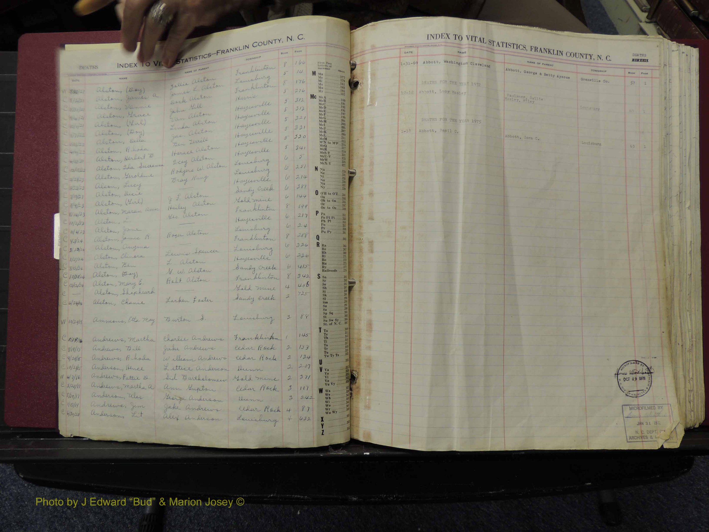 Franklin Co, NC, Deaths, A-L, 1913-1977 (103).JPG