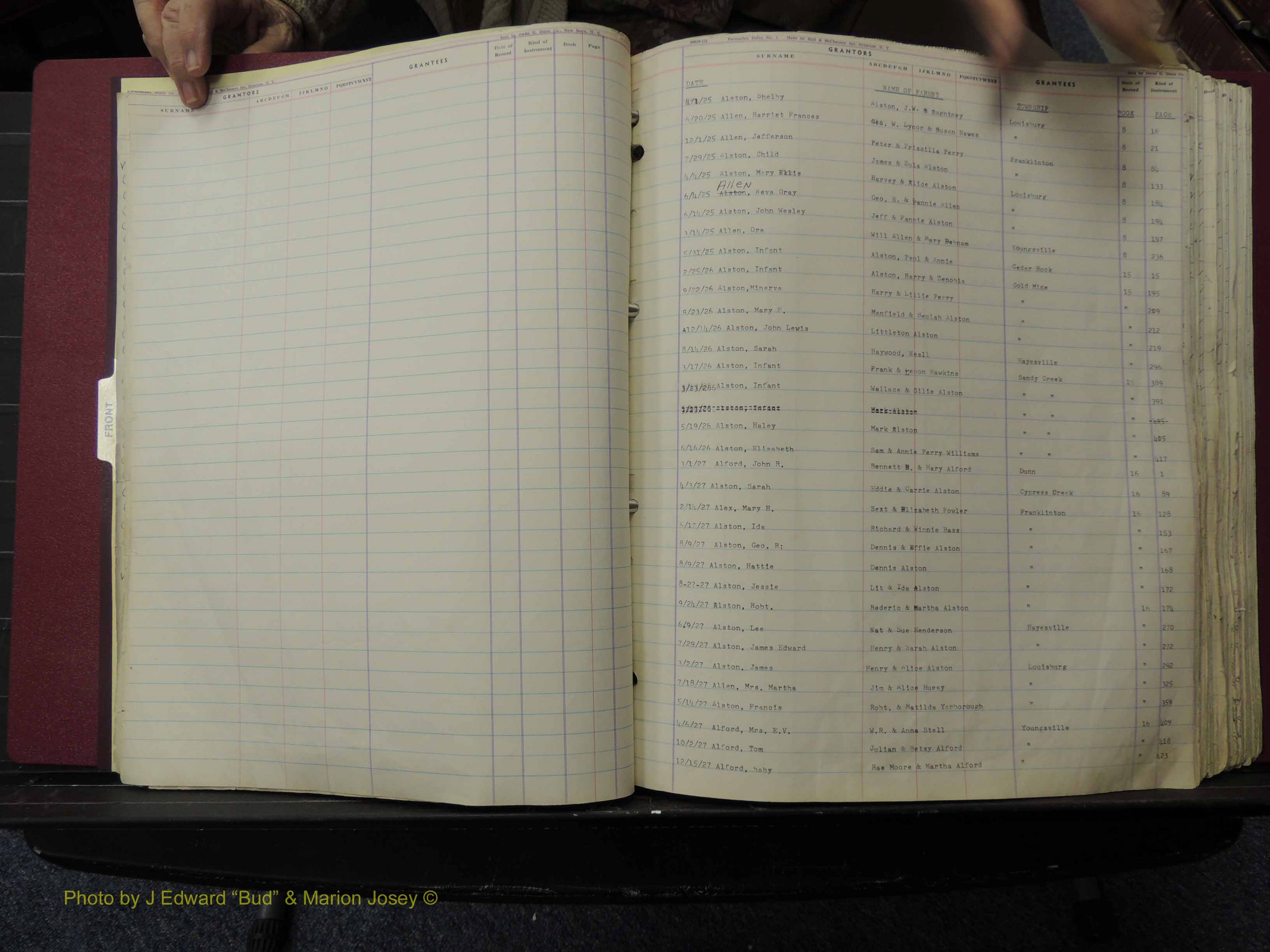 Franklin Co, NC, Deaths, A-L, 1913-1977 (106).JPG